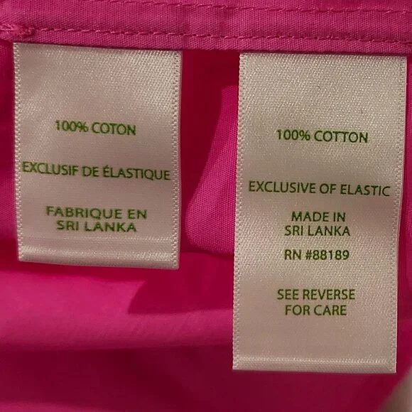 Lilly Pulitzer Beatrix off the shoulder top Plumeria pink sz. MED. $118 tag NWT - Picture 8 of 8